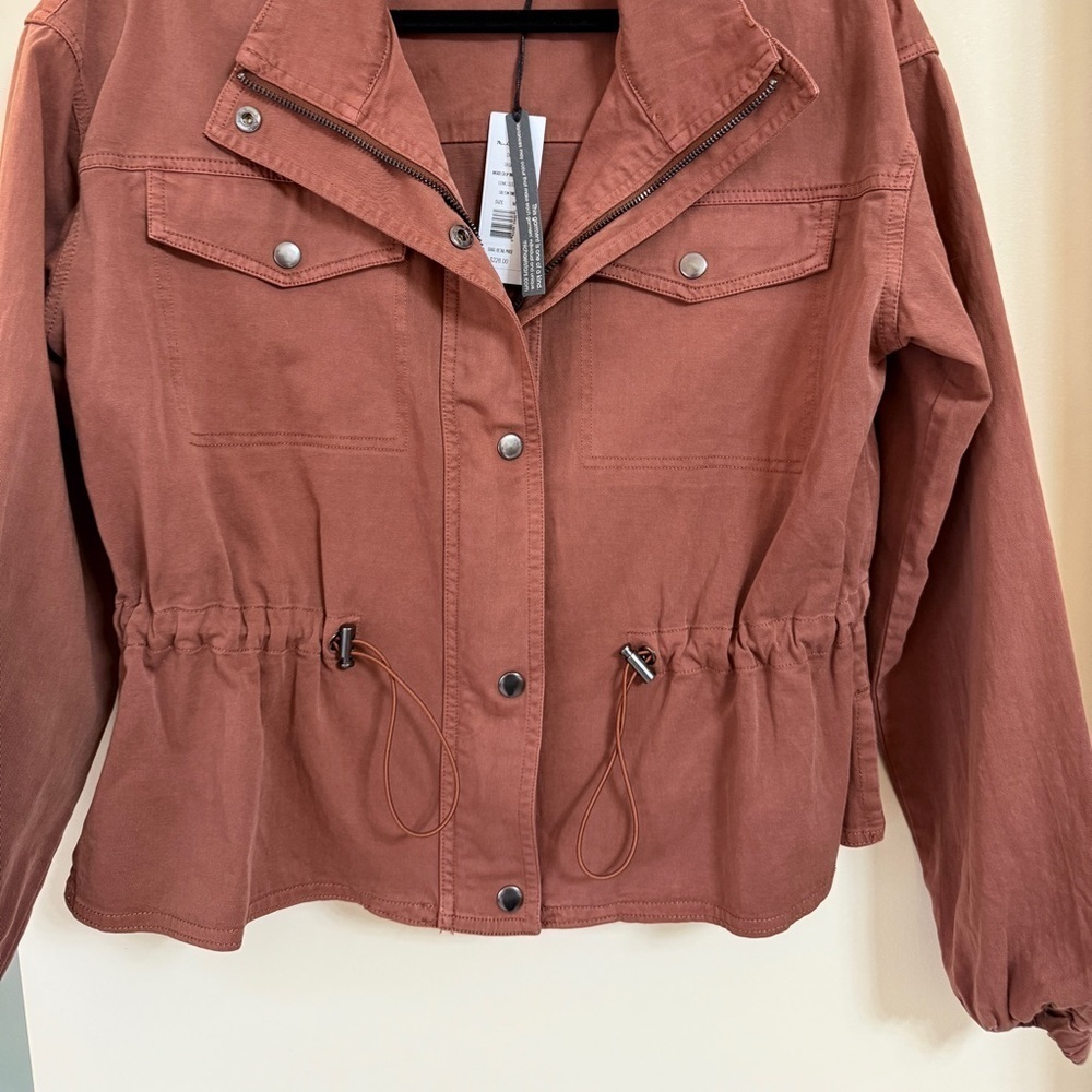 Michael Stars Terracotta Utility Jacket - Picture 2 of 8